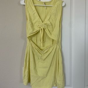 Free People cut out dress